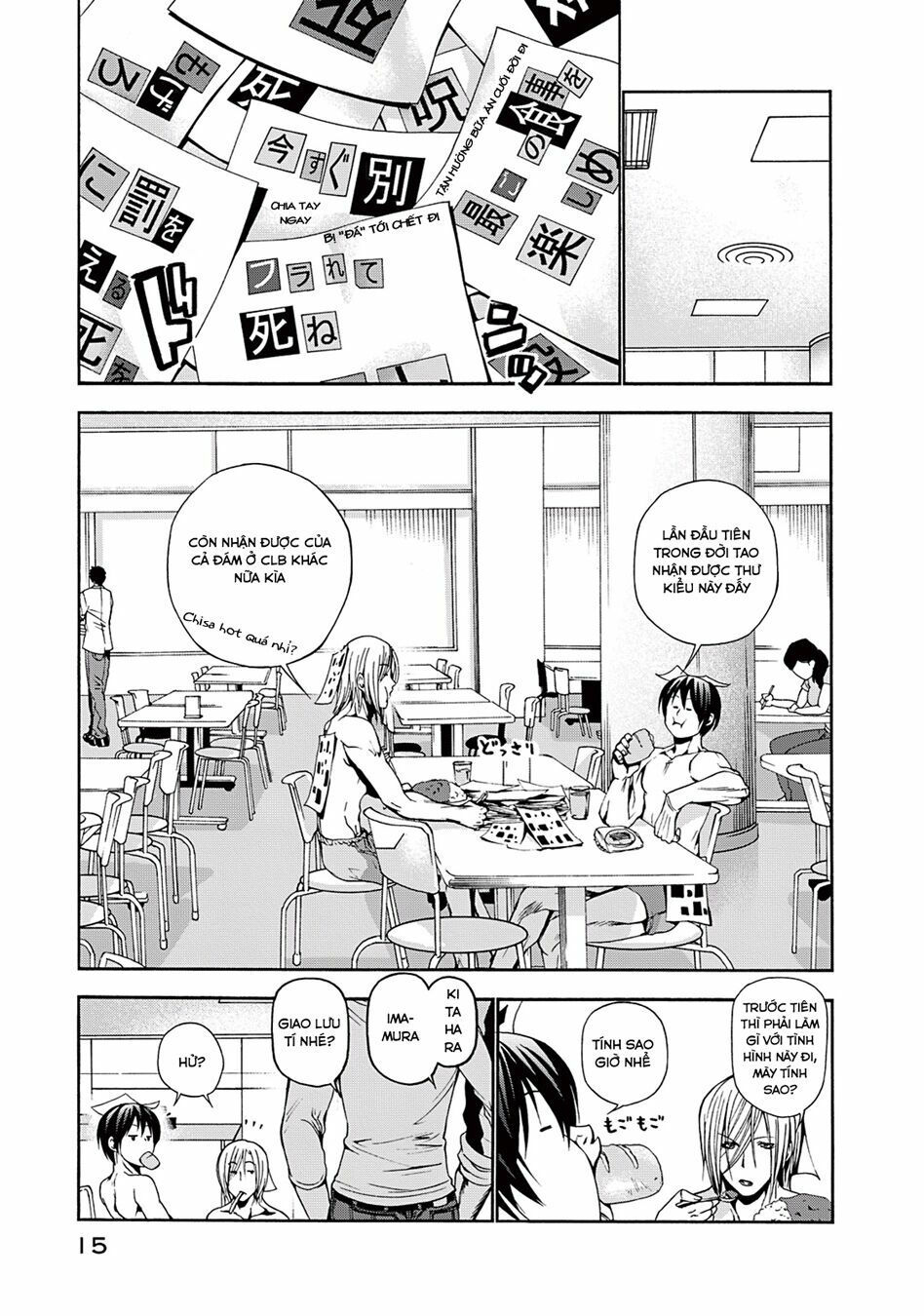 cô gái thích lặn - grand blue chapter 9 11