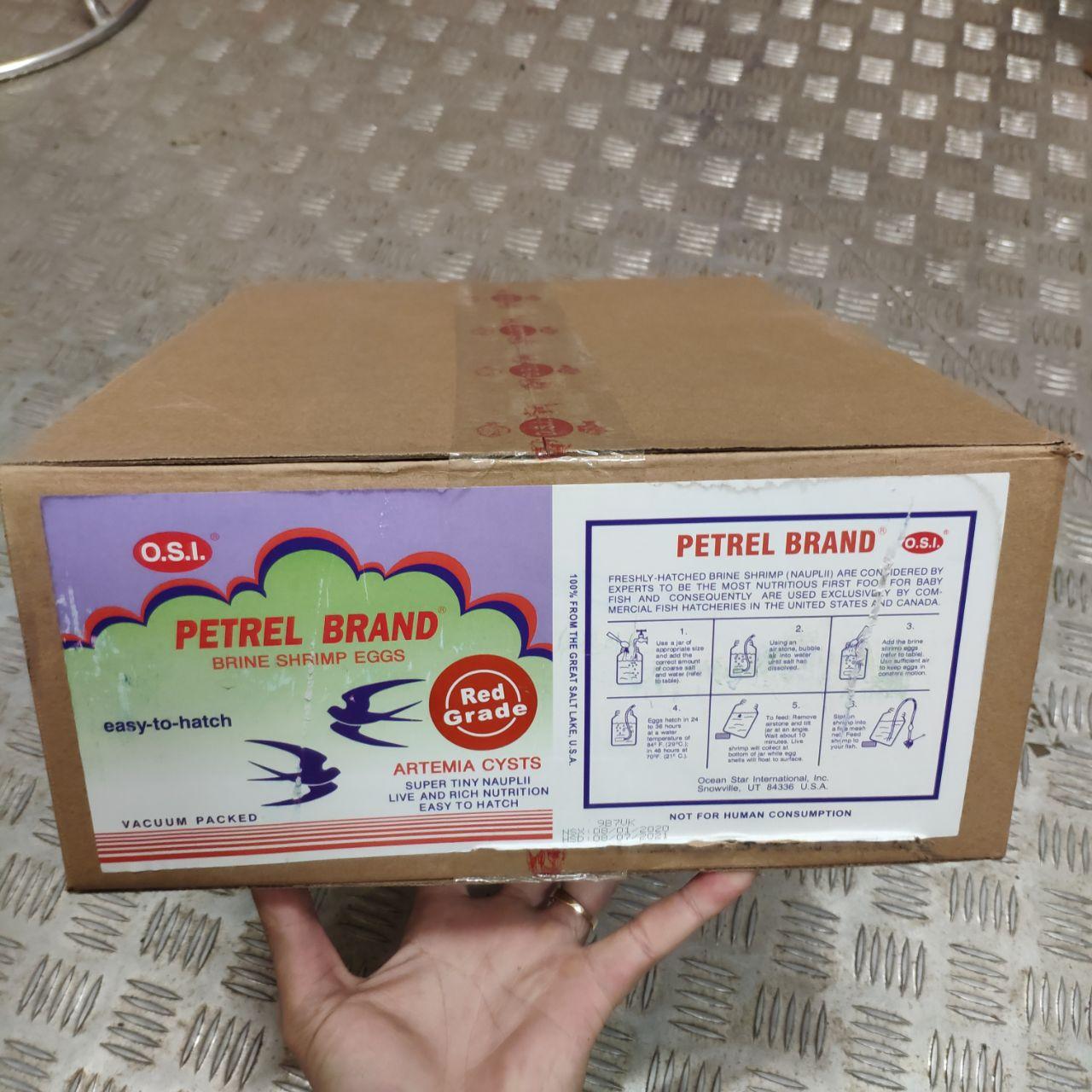 ARTEMIA PETREL O.S.I VÒNG ĐỎ - Thức ăn cho cá, tôm cảnh