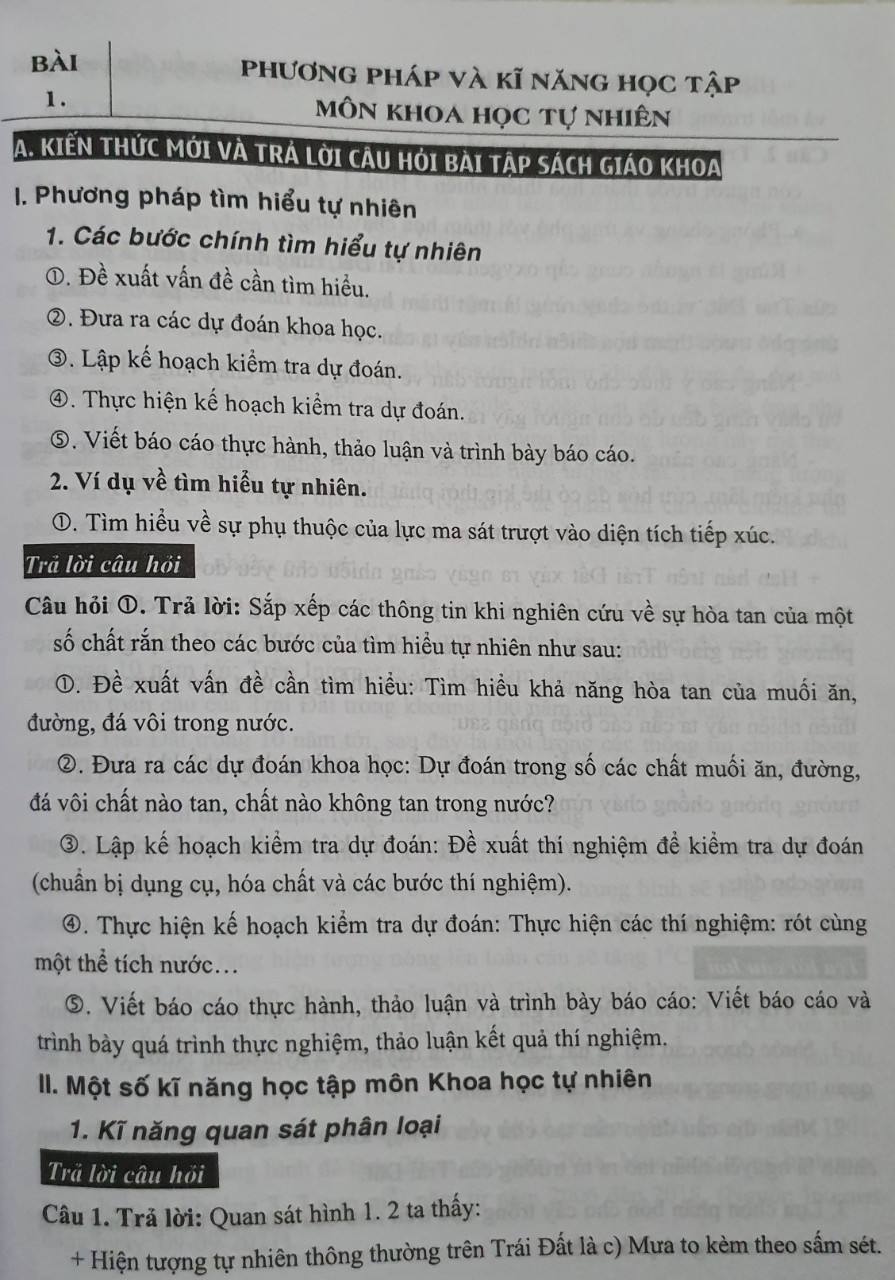 Hướng Dẫn Trả Lời Câu Hỏi &amp; Bài Tập Vật Lí 7 (Khoa Học Tự Nhiên)