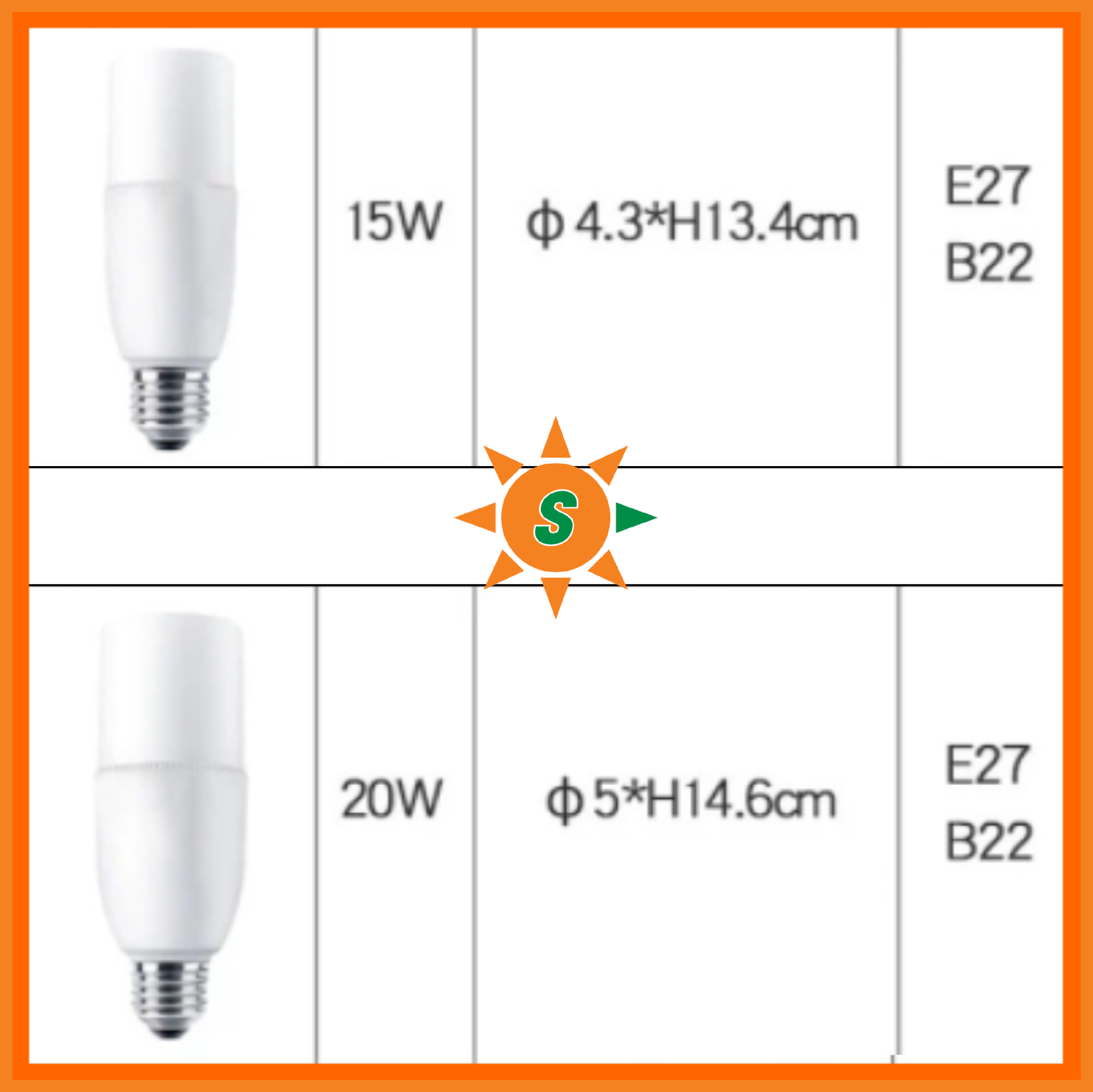 Đèn led ống 220V AC 15W