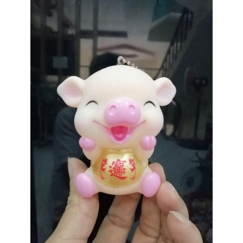 MÓC KHÓA THÚ DẺO BÓP KÊU NHIỀU MẪU