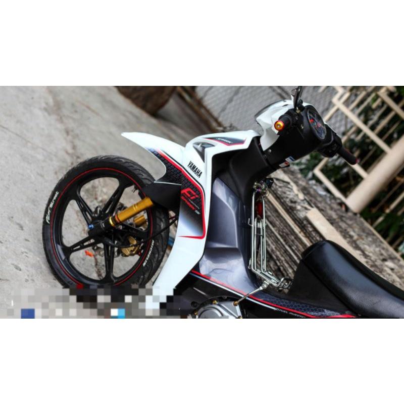Tem rời sirius trắng đen, tặng kèm set logo, tem 3 lớp không bay màu