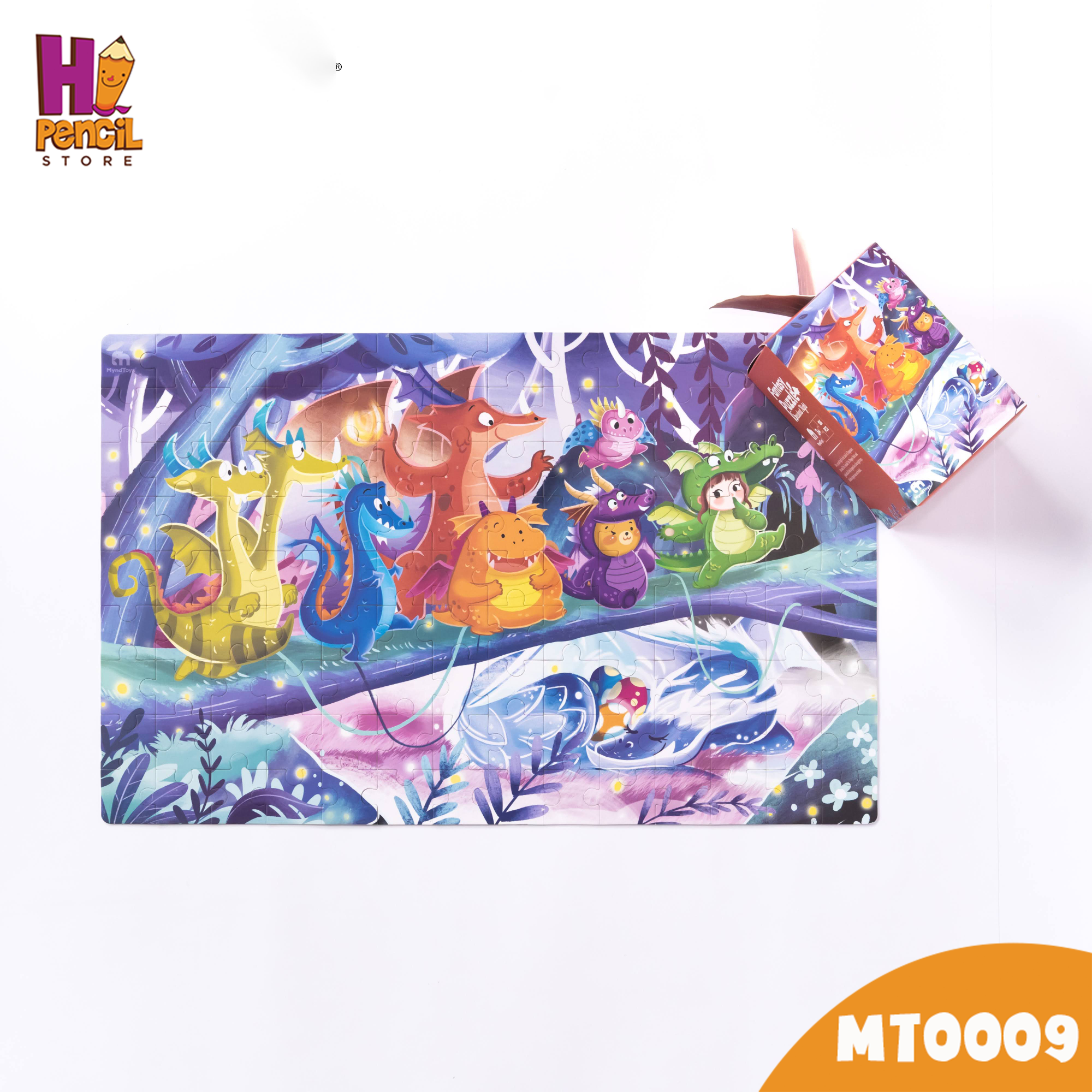 Đồ Chơi Xếp Hình MyndToys Thế Giới Thần Thoại Dragonair Fantasy Puzzle - Sneakout Night