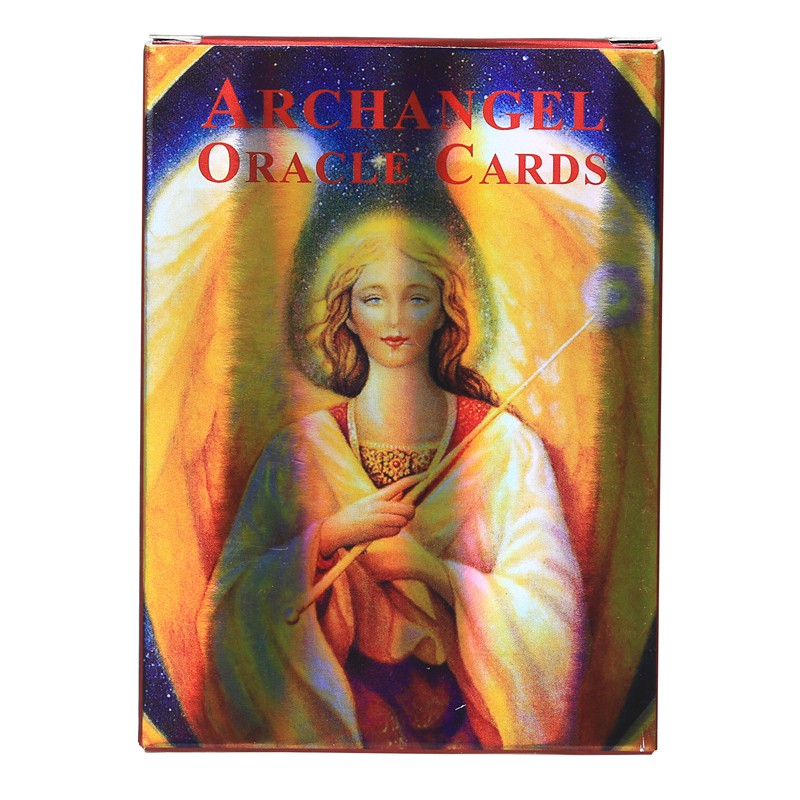 Bộ bài Tarot Archangel Oracle (Phiên bản Đặc Biệt) lá óng ánh