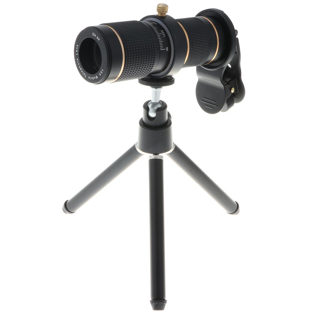 Cell Phone Camera Zoom Lens Kit, HD 15X/23X Optical Telescope Zoom Lens for iPhone and Other Smart Phones
