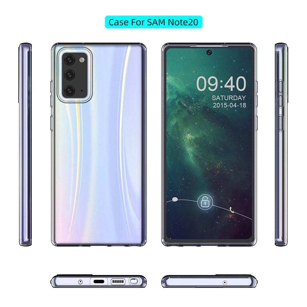 Ốp lưng dẻo trong suốt dành cho SamSung Galaxy Note 20, Note 20 Ultra, Note 10, Note 10 Plus, Note 10 LIte