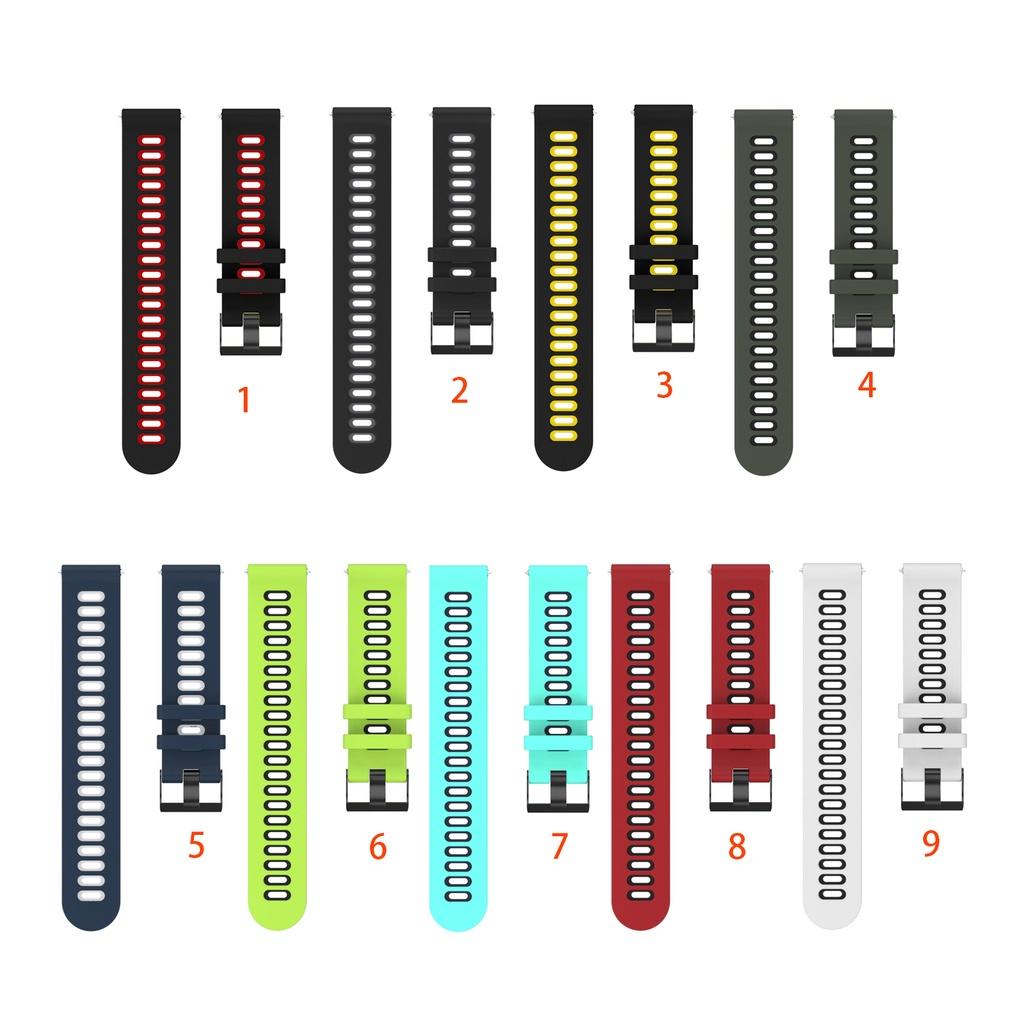 Dây đeo thay thế bằng silicone cho Garmin Vivoactive 3 Forerunner 645 245 Music Vivomove HR