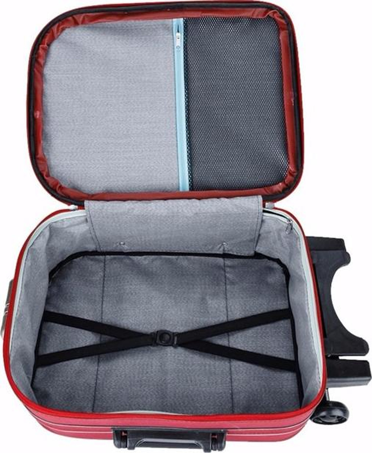Vali Du Lịch Kéo Tay BI& TI Đỏ Đô 22- Inch