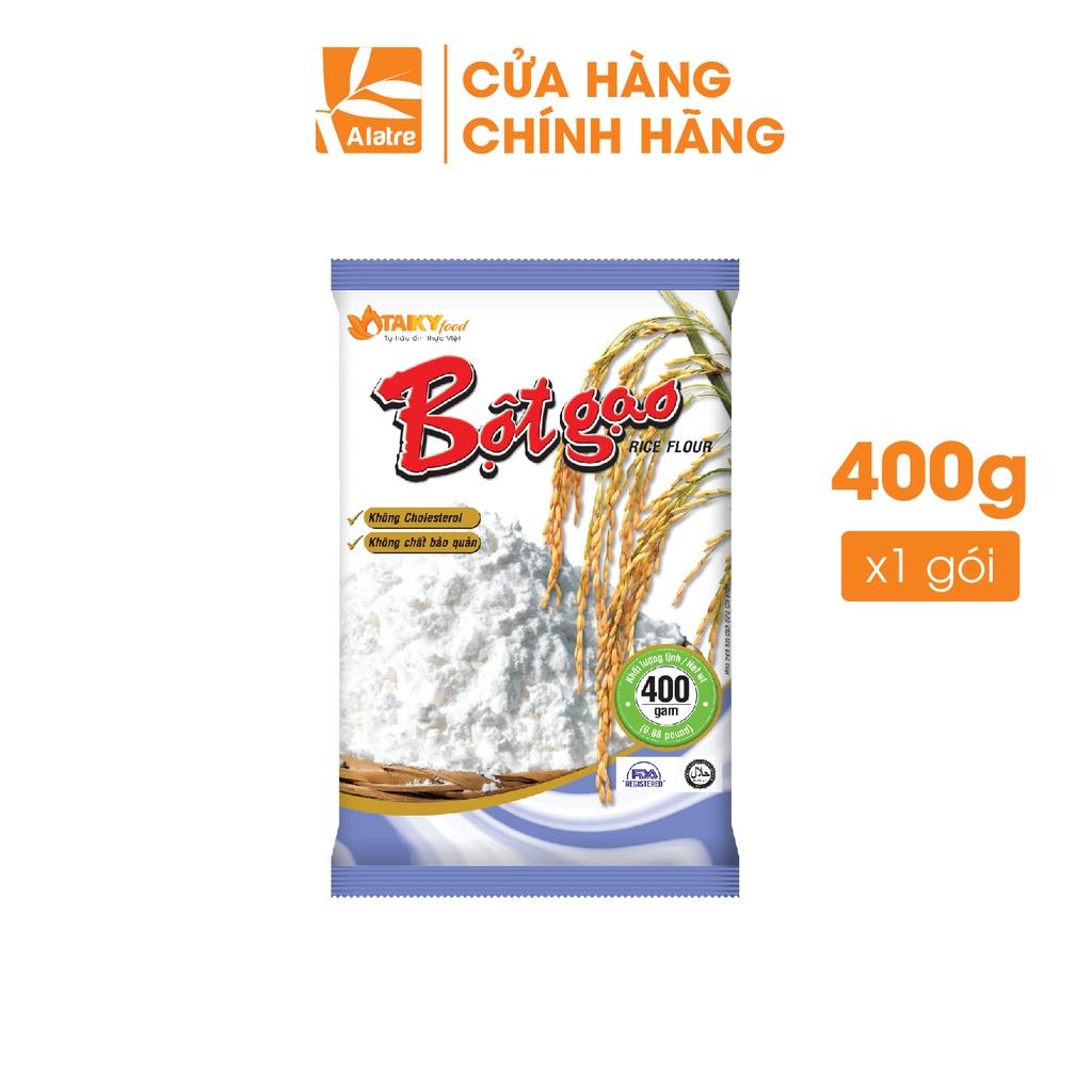 [Tặng 1 bịch bột năng 400g] Mua 10 bịch bột gạo Taky 100% (400g/gói)