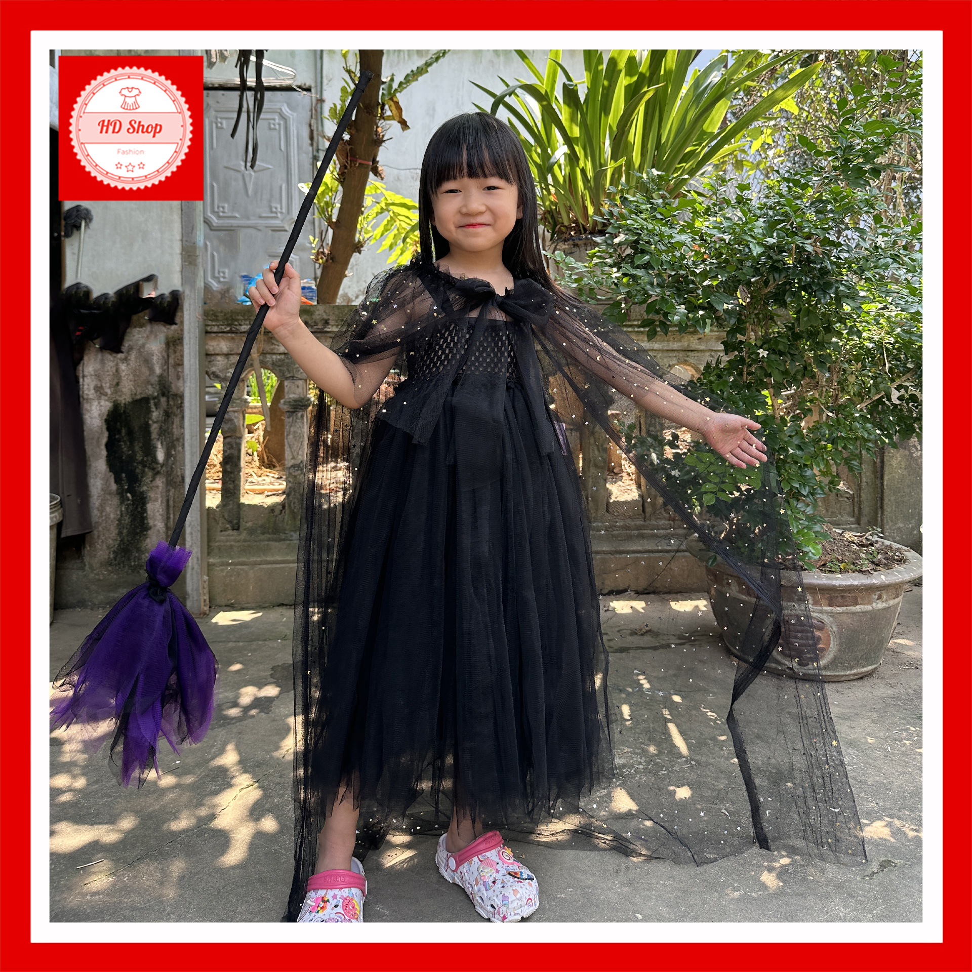 Trang phục Halloween bé gái độc đáo