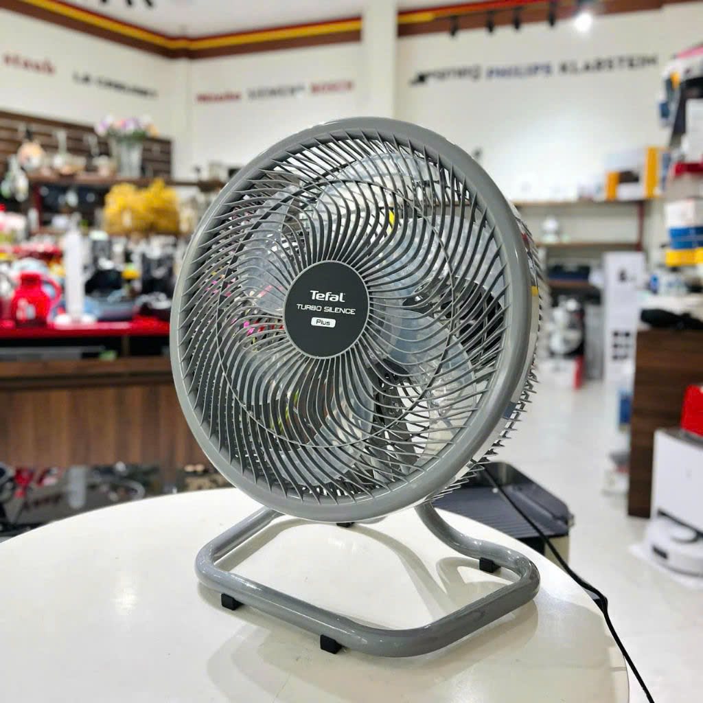 Quạt sàn 6 cánh Turbo Silence Plus Tefal VH686790 công suất khỏe 80W - Bảo hành 2 năm, hàng nhập khẩu