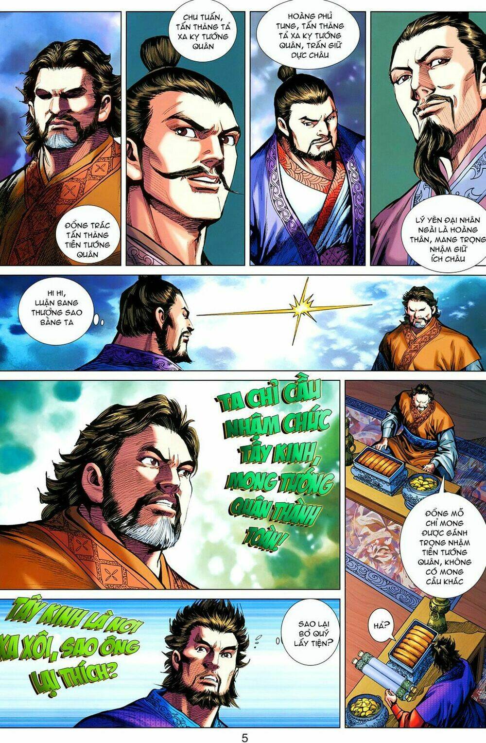 thiên tử truyền kỳ 7 - tam quốc kiêu hoàng chapter 13 4