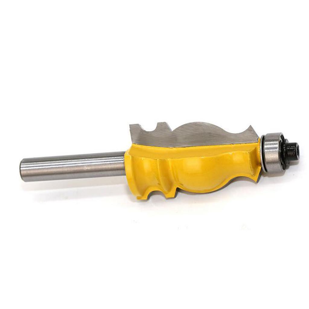 Mortise Template Flush Trim Router Bit Milling Cutter 8mm Shank Woodworking DIY Tools