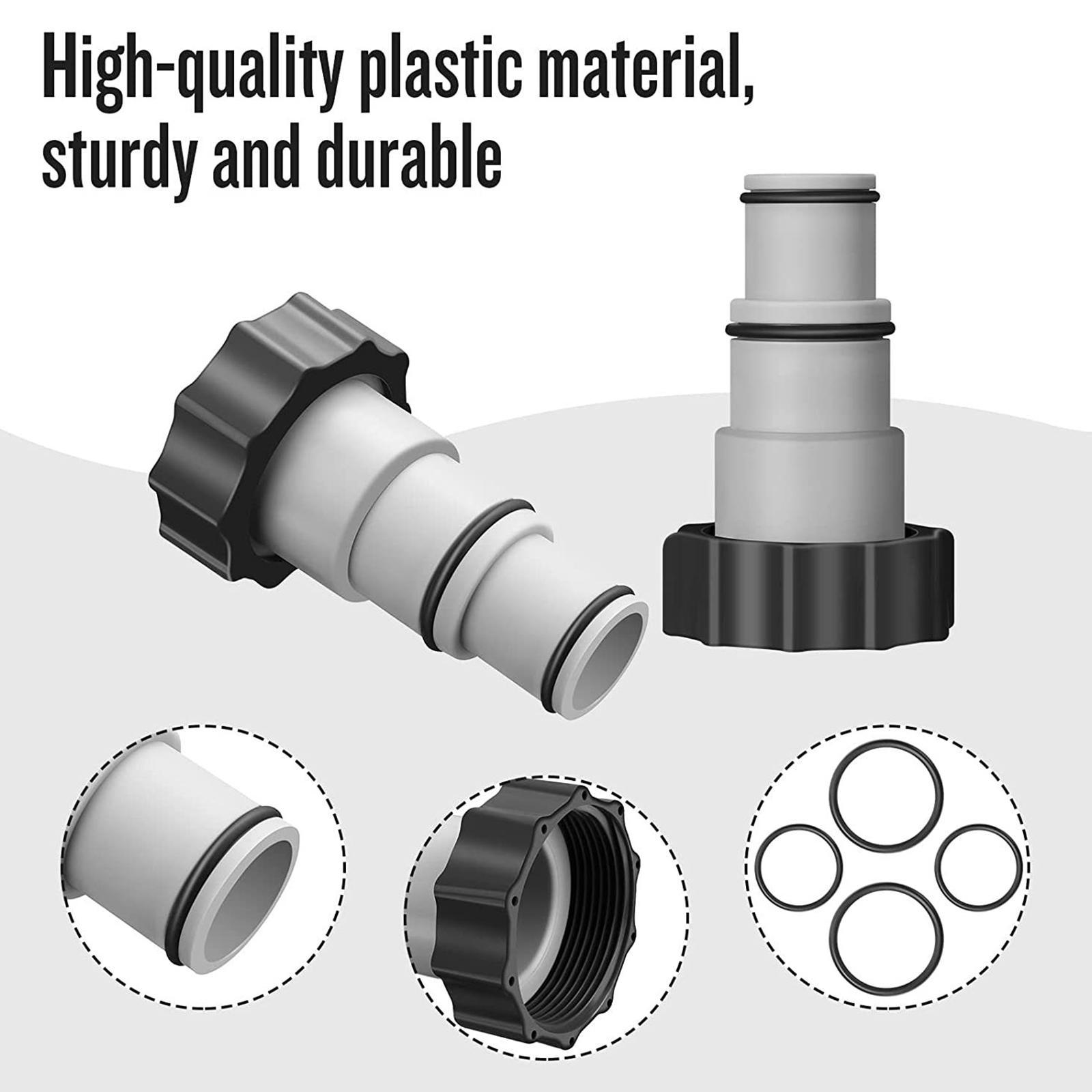 Portable Pool Hose Adapter Supplies Hose Adapter Durable for Pool Ground