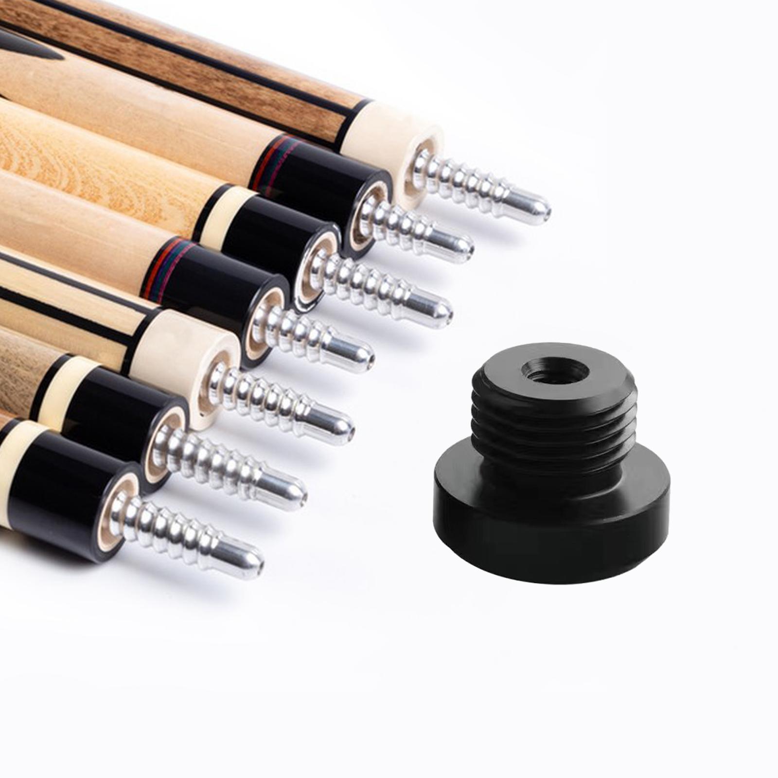 Pool Cue Extension Portable Practical Billiard Bottom Plug for Playing Clubs