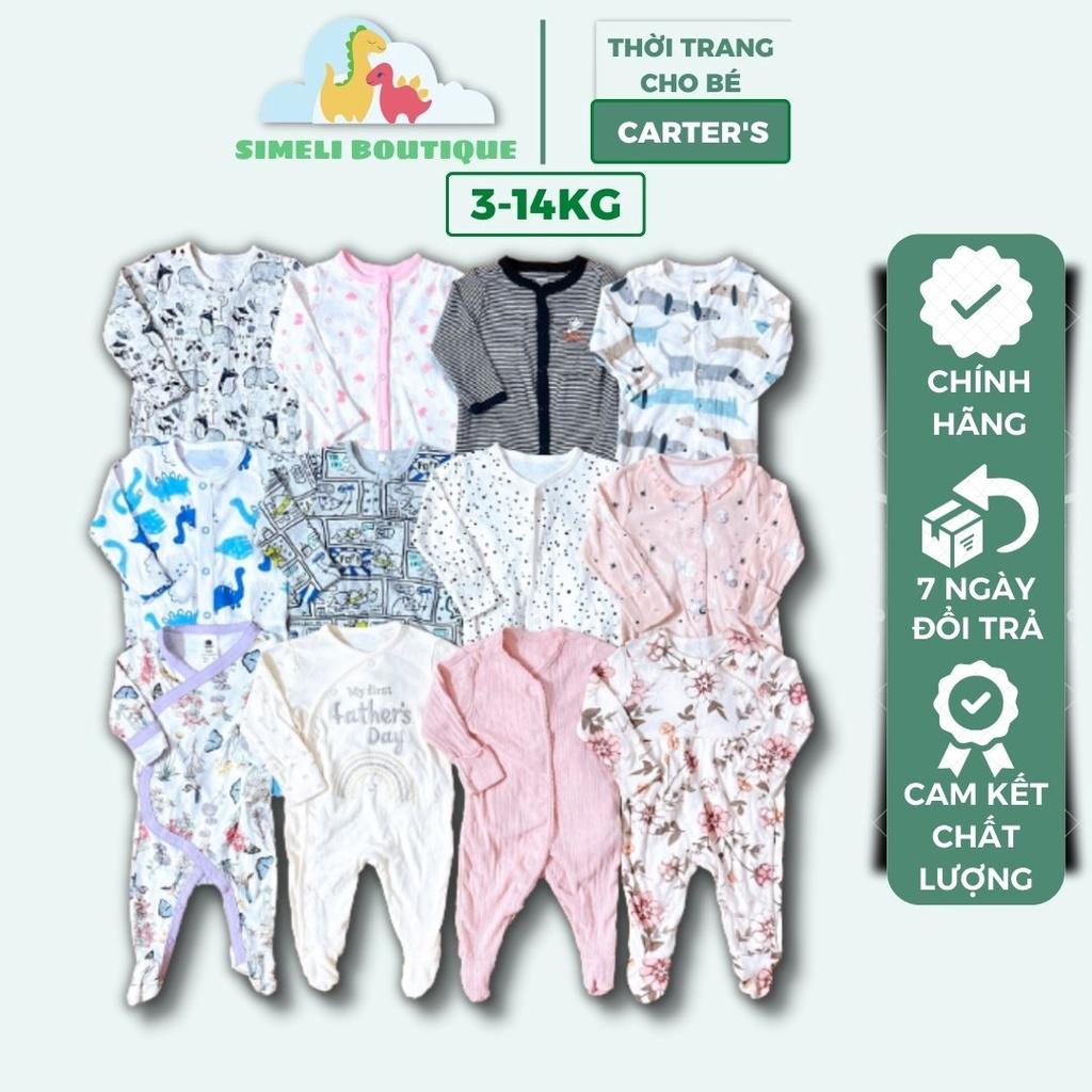 [Mặc Nằm Điều Hòa] Body Sleep Suit Xuất Dư Loại B Hàng Tồn Lô/Lỗi Nhẹ Cho Bé 3-14kg