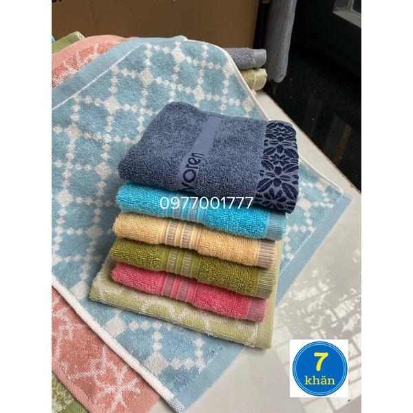 Khăn lau bếp, lau chén, khăn tay, khăn mặt 100% cotton xuất Hàn Songwol - Nhiều mẫu