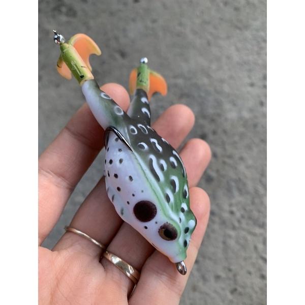 Nhái Hơi Chân Xoay 360* Cực Nhạy- Mồi Lure Nhái Hơi Siêu Nhạy