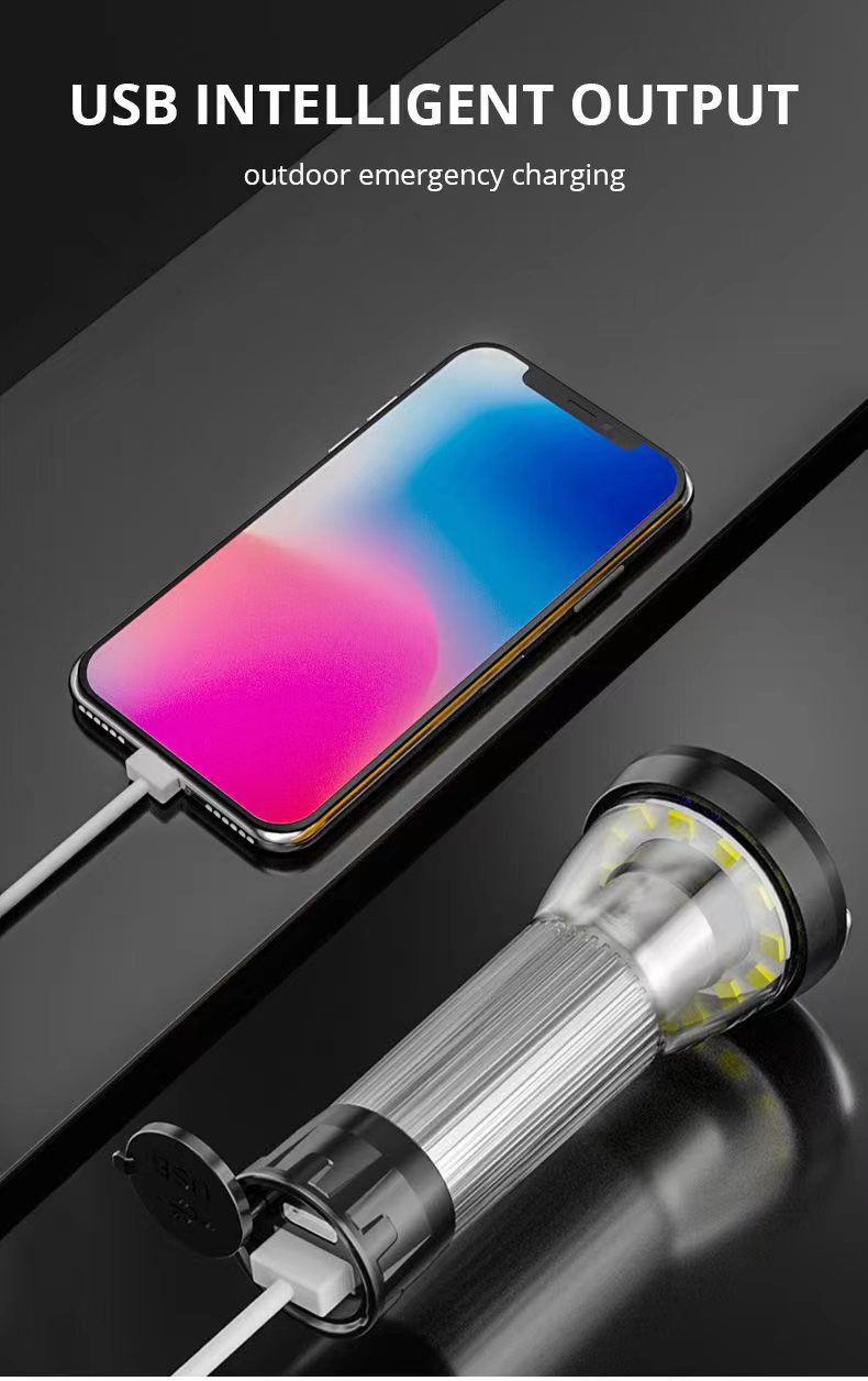 Đèn Led cắm trại dã ngoại mini đa năng 3 chế độ