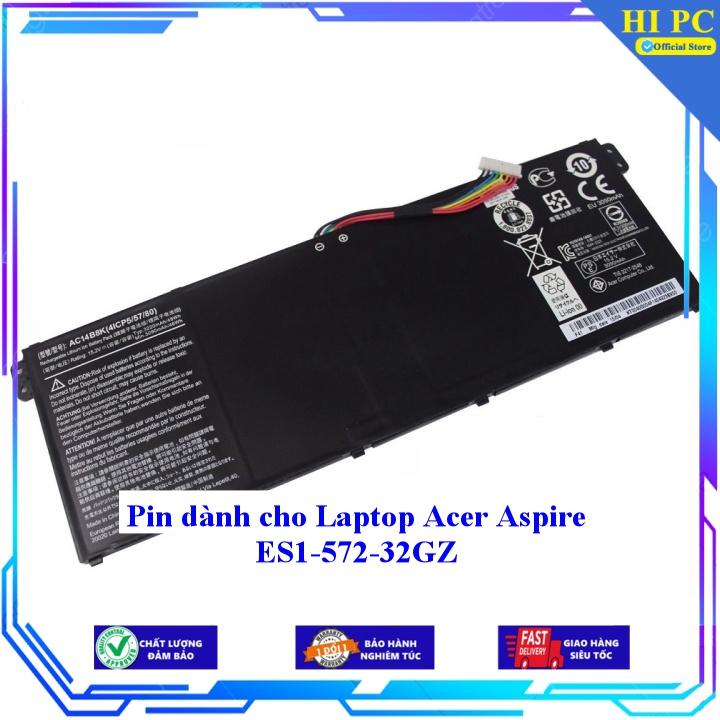 Pin dành cho Laptop Acer Aspire ES1-572 32GZ ES1-572-32GZ - Hàng Nhập Khẩu