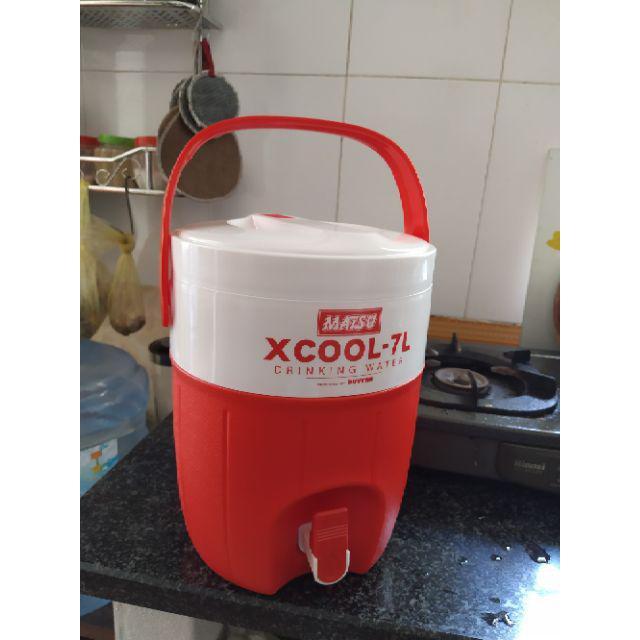 Bình Đá Xcool 7 Lít Duy Tân 23.5 x 22 x 29 cm - Thùng đá có van xả