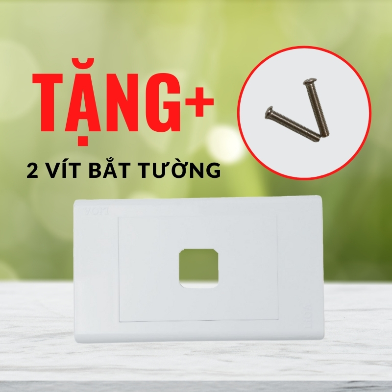 Mặt công tắc âm tường sino cao cấp 1-4 lỗ
