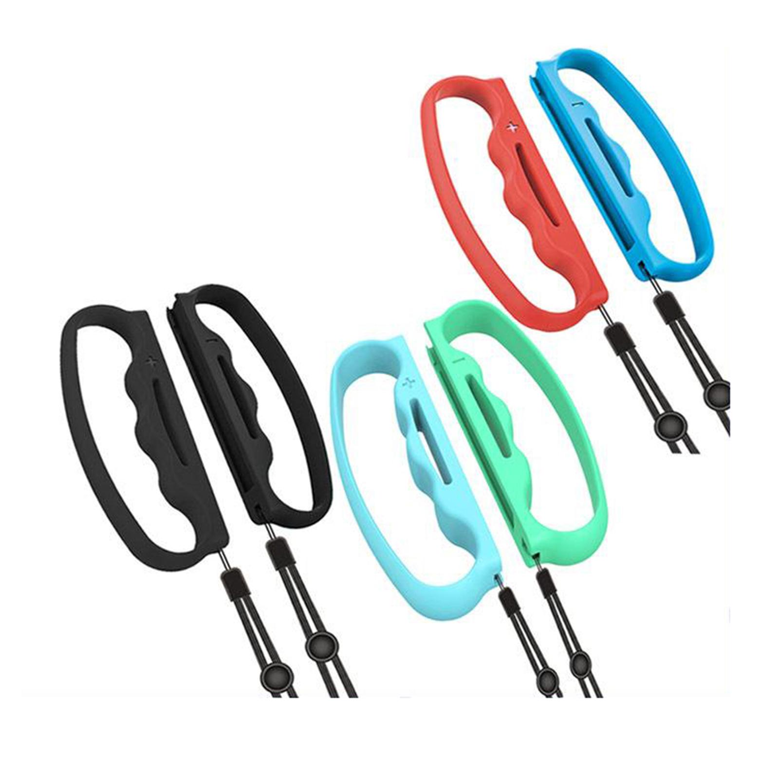 Boxing Grip for Nintendo Switch Joy-Con Fitness Boxing Game，Fit Boxing Clasp Accessories Handle for Adults and Children, 2 Packs