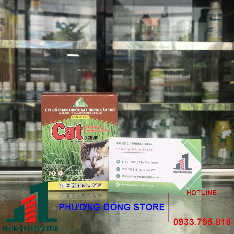 Thuốc diệt chuột CAT 0.25WP