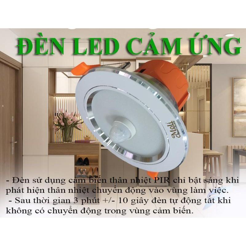 ĐÈN LED ÂM TRẦN CẢM ỨNG SIÊU MỎNG