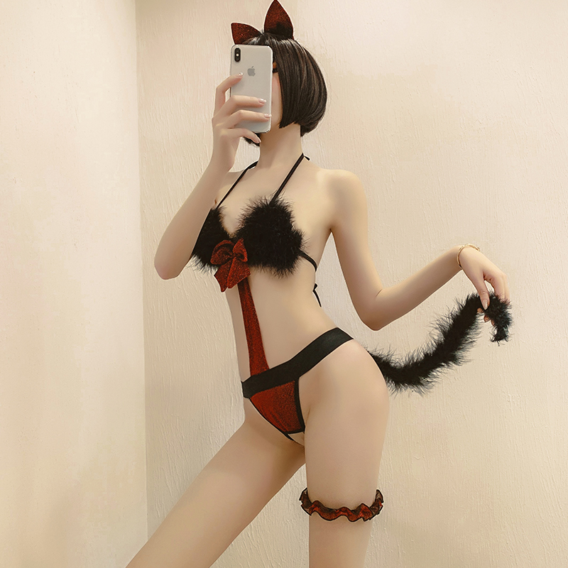Đồ lót sexy cosplay cô mèo tinh nghịch