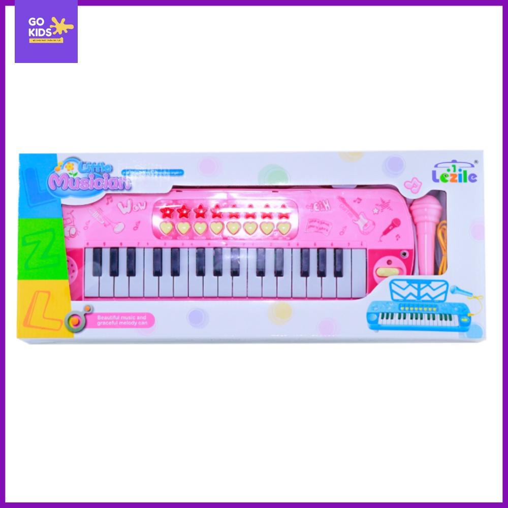 Đồ Chơi Đàn Piano Cho Bé Có Đèn Nhạc Và Micro Chuẩn Âm (video/ảnh thật)