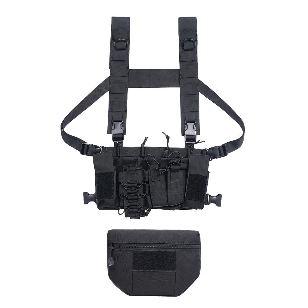 Multi-functional Molle Vest Pouch Chest Bag Tools & Belly Pouch