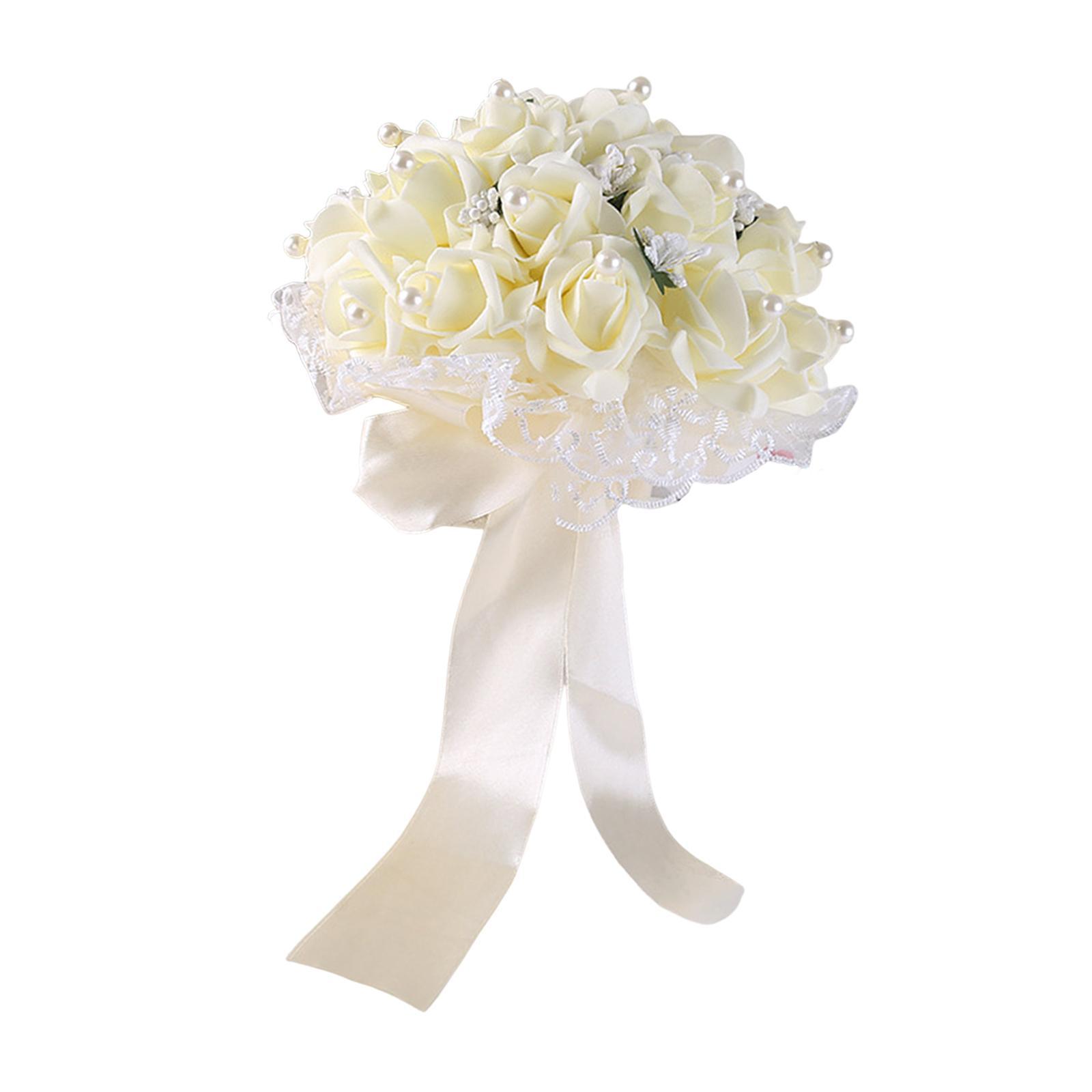Wedding Bride Bouquets Artificial Bridal Bouquet for Valentine's Day Wedding