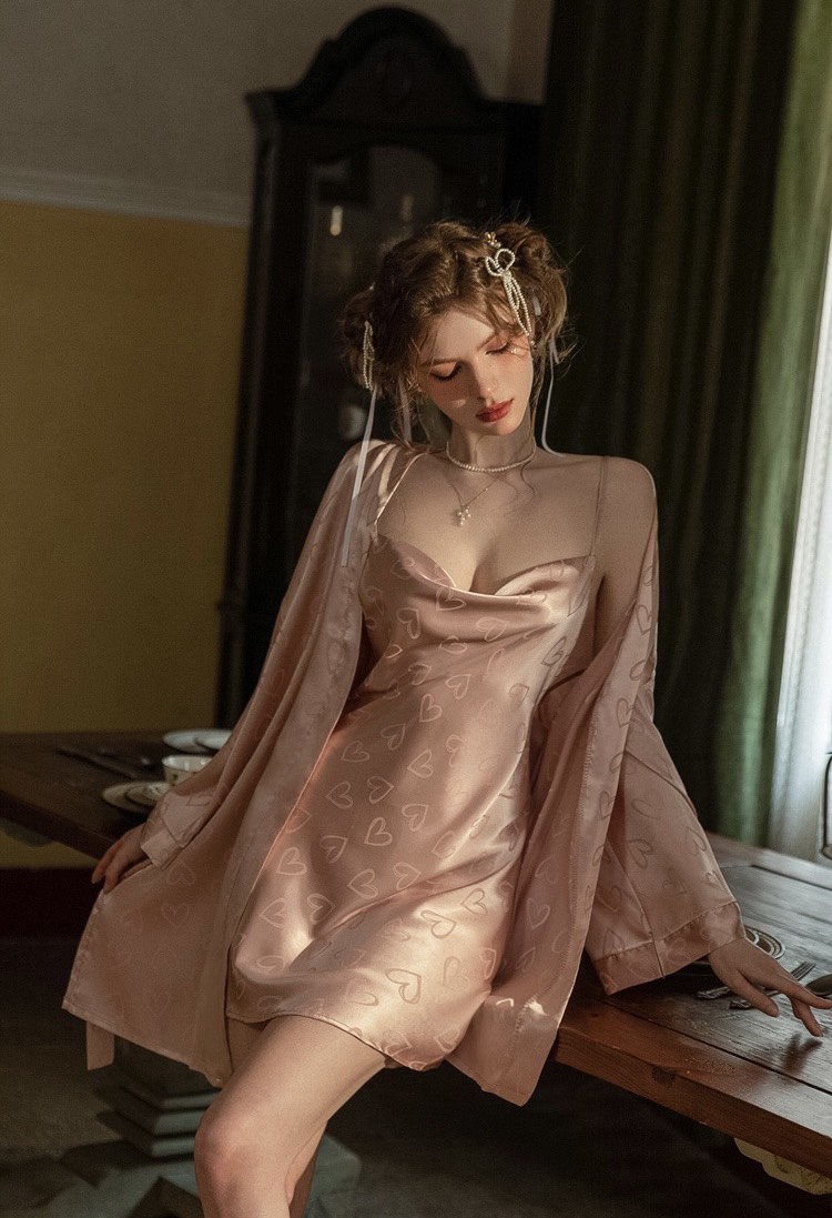 Đầm Ngủ Trơn Thanh Lịch (Không Kèm Áo Choàng) - B.Lingerie