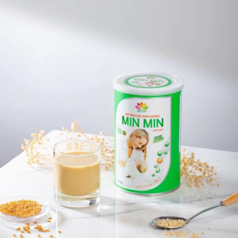 Ngũ Cốc Min Min 30 hạt _ Ngũ Cốc Lợi Sữa 2 hộp (1kg)