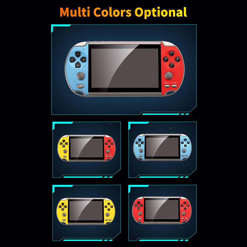 Máy chơi game cầm tay Retro Double Rocker với tám bộ mô phỏng Màn hình HD Hỗ trợ bộ nhớ 8G TF Đầu ra AV Mở rộng