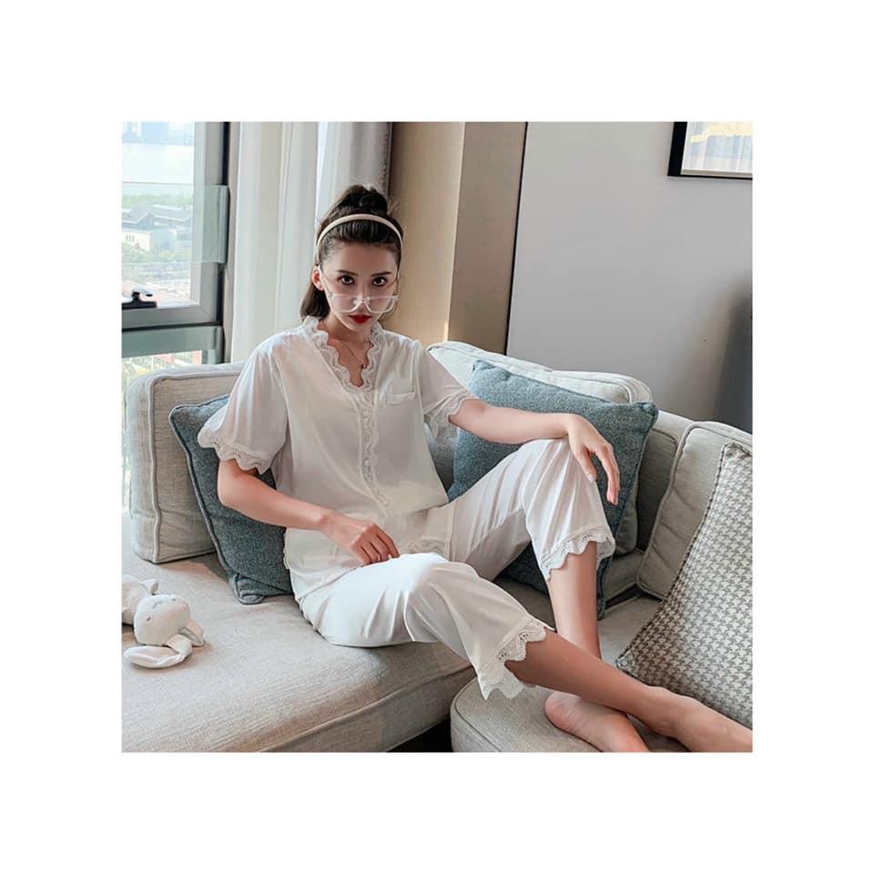 Đồ Ngủ Lụa Cao Cấp Trơn Đơn Giản