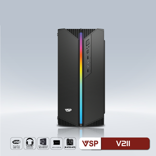 Case VSP home and Gaming V211 - Hàng chính hãng