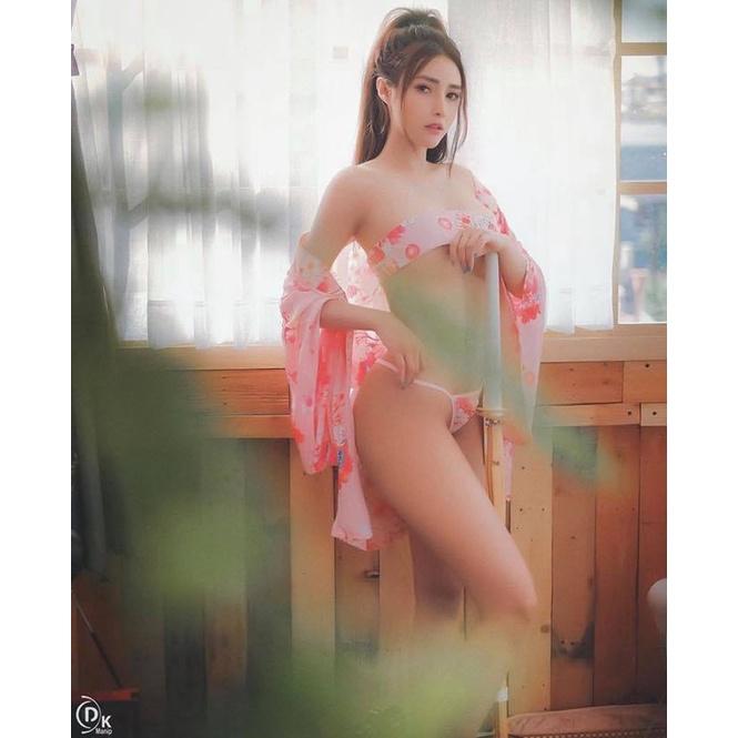 Cosplay Váy Ngủ Kimono - B.Lingerie