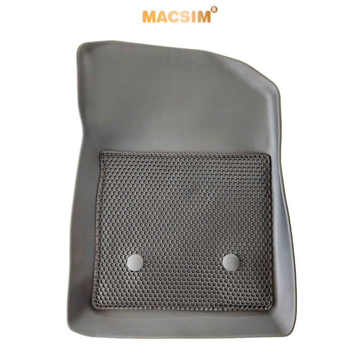 Thảm 2 lớp (sd3) dạng lưới lục giác cho Corolla Altis 2014-2018 bề mặt cao su siêu sạch nhãn hiệu Macsim