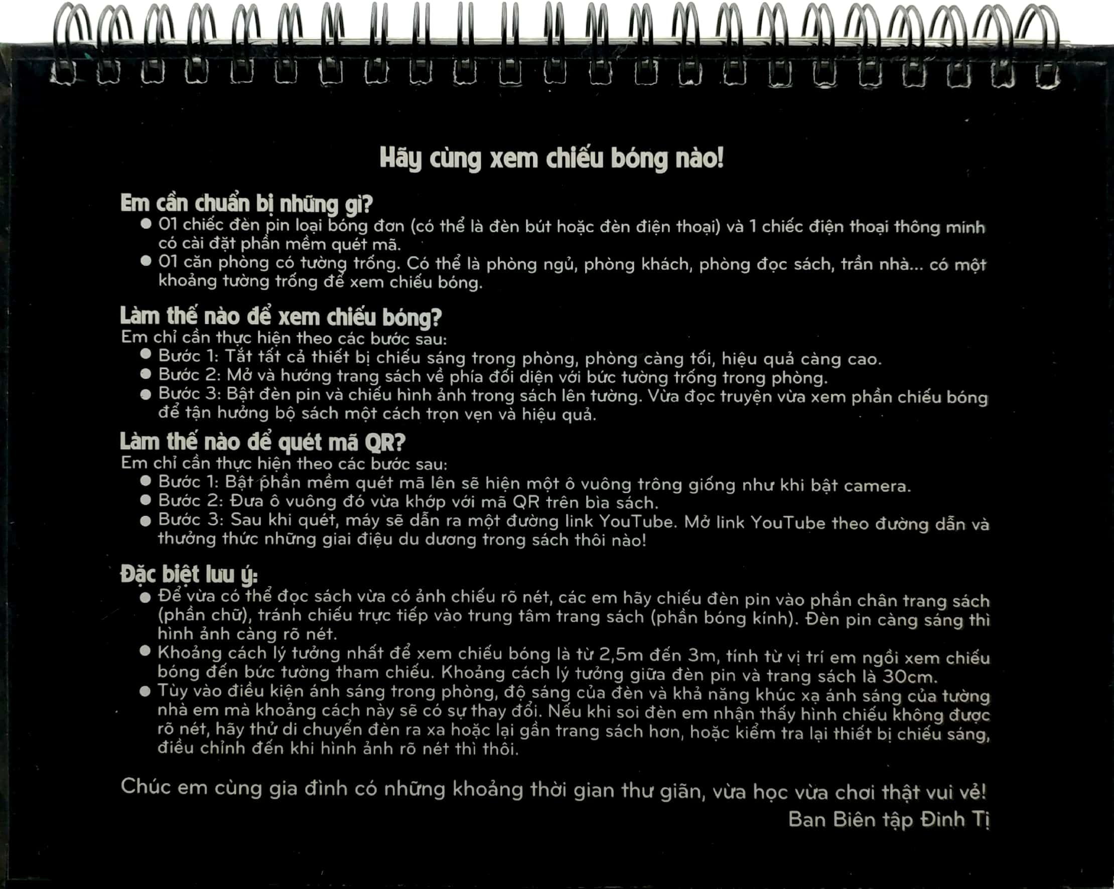 Sách Chiếu Bóng - Cinema Book - Rạp Chiếu Phim Trong Sách - Thạch Sanh