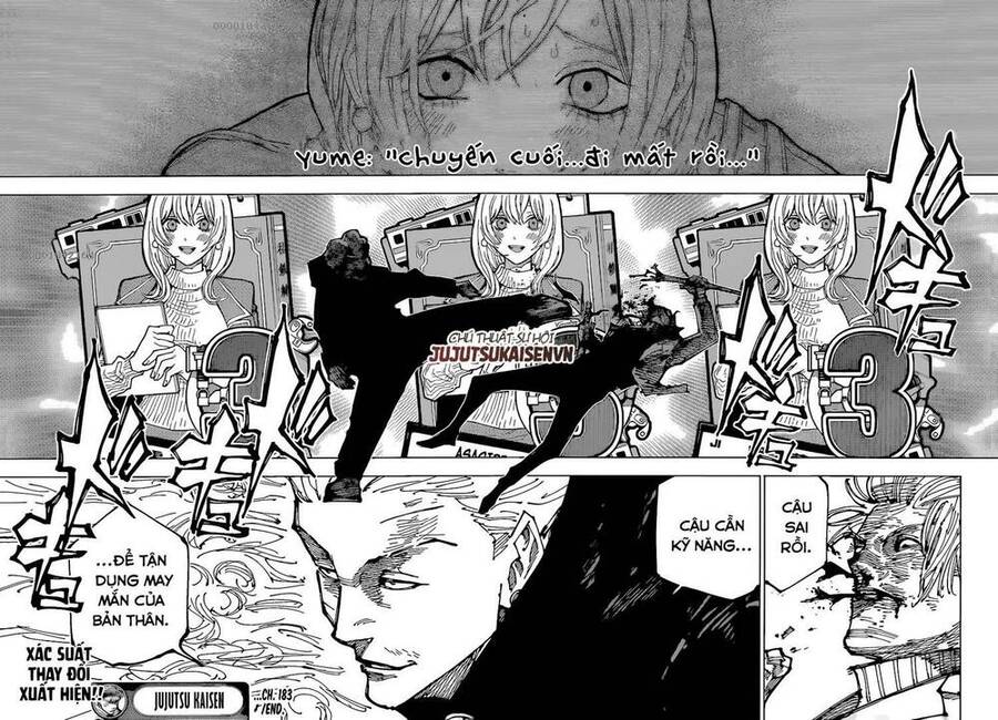 jujutsu kaisen - chú thuật hồi chiến chapter 183 17
