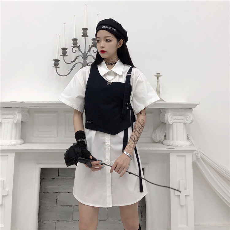 Áo vest ghi lê ba lỗ Ulzzang Quảng Châu AGV6