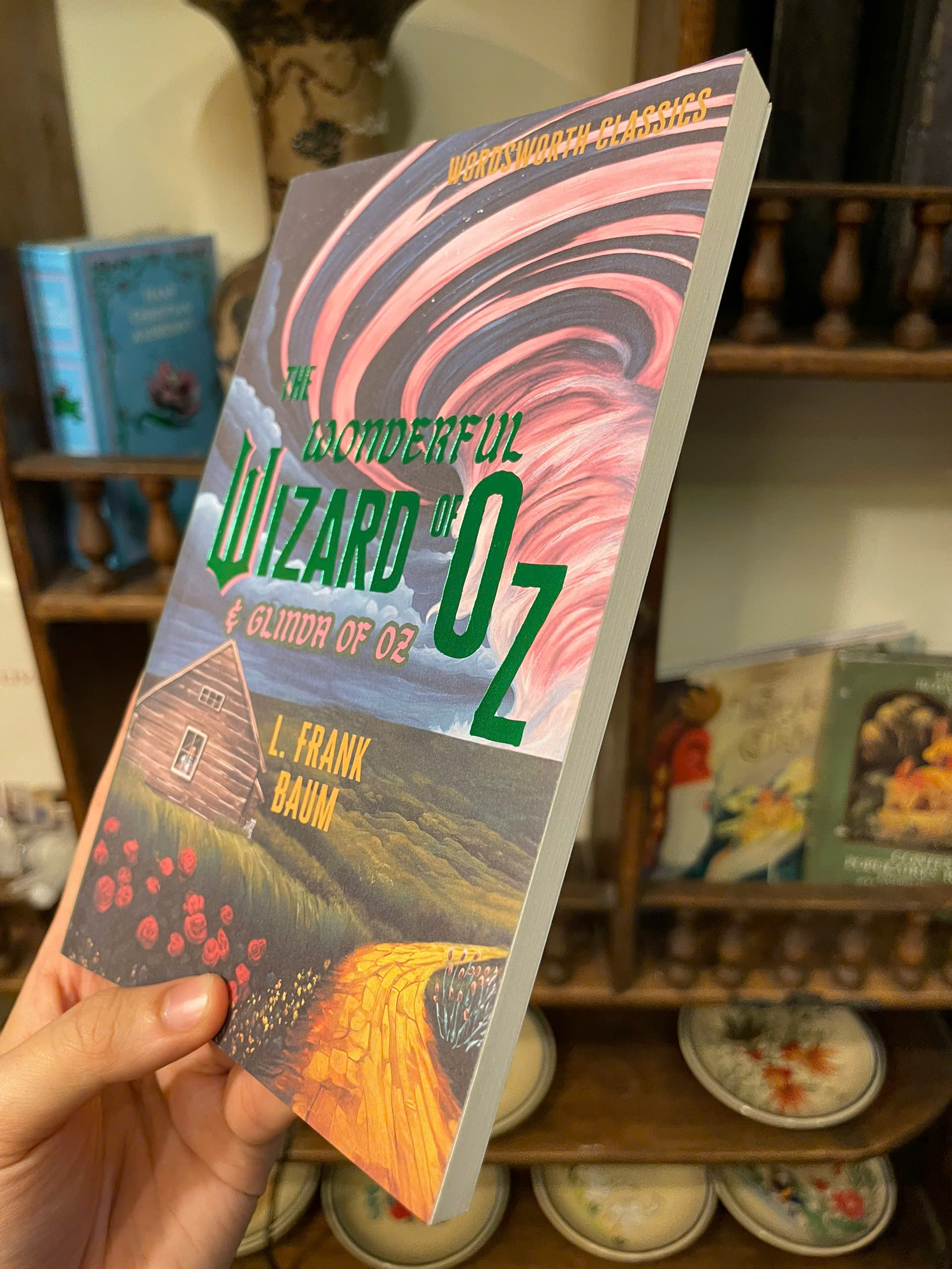 Sách - The Wonderful Wizard of Oz &amp; Glinda of Oz (Wordsworth Classics) by L. Frank Baum