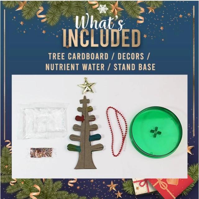 Bộ lắp ráp cây thông trang trí nhà cửa Miracle Growing Christmas Tree - AsiaMart
