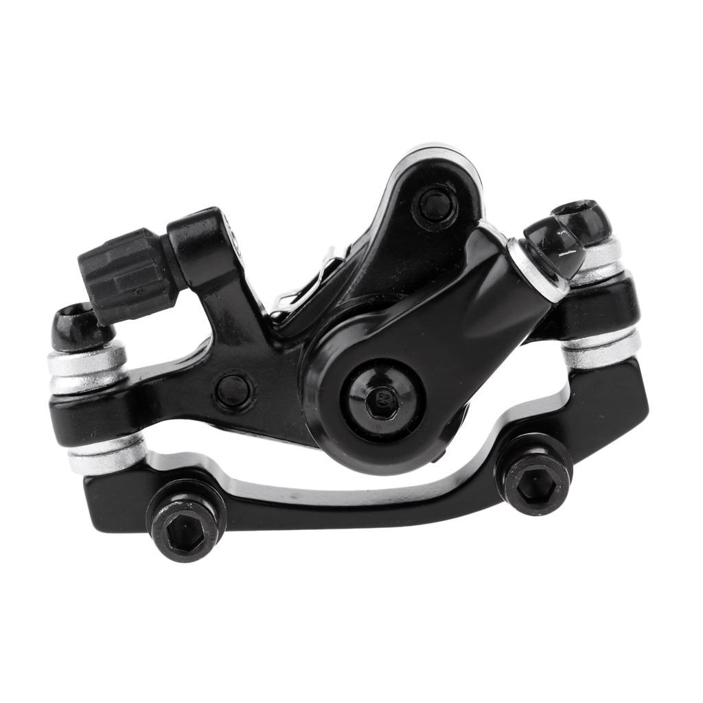 2Pcs Bike Front Rear Caliper, Mechanical Disc Brake Bicycle Cycling MTB Mountain Parts