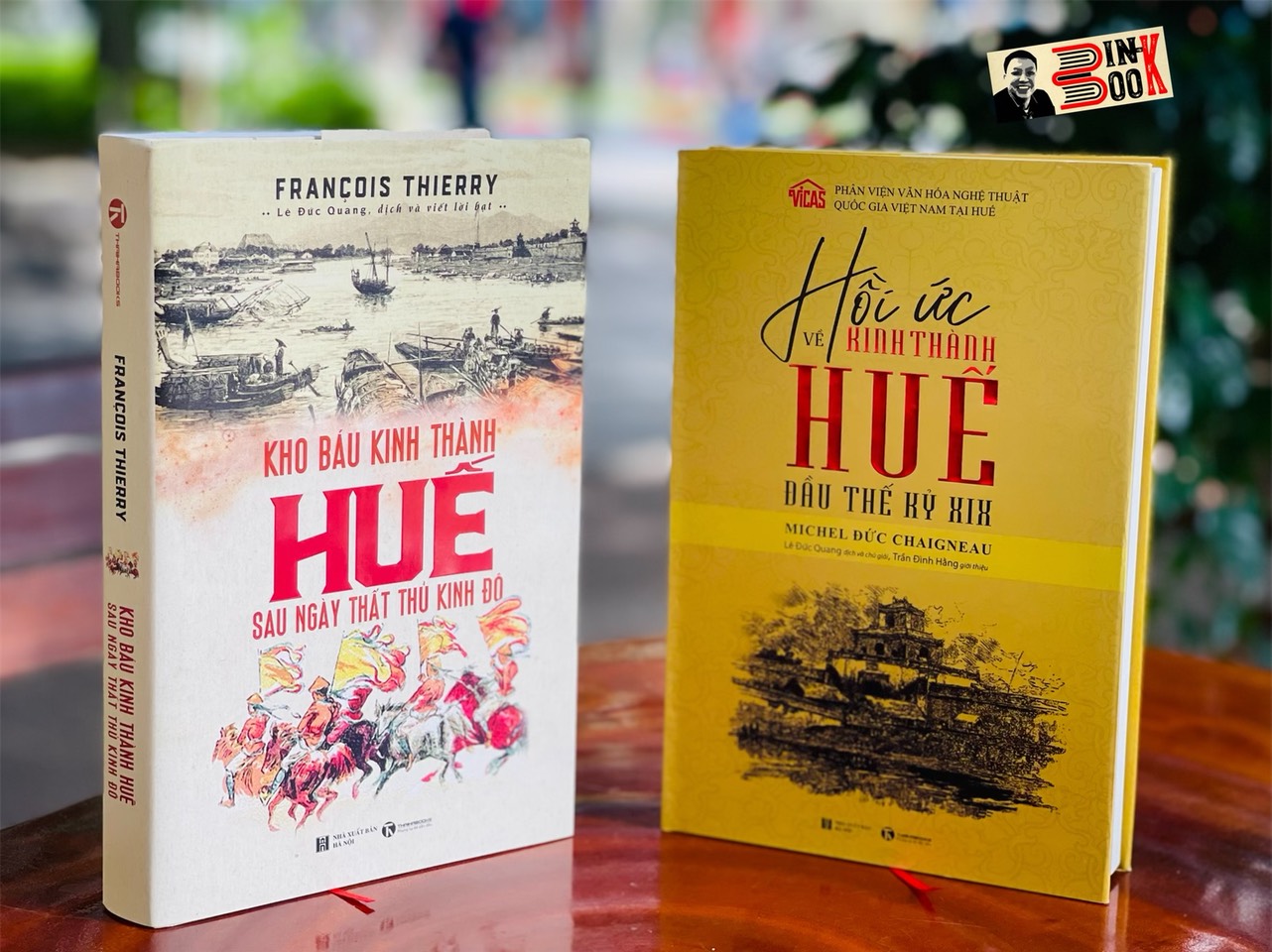 [combo 2c bìa cứng] KHO BÁU KINH THÀNH HUẾ - HỒI ỨC KINH THÀNH HUẾ - Lê Đức Quang dịch - Thaihabooks