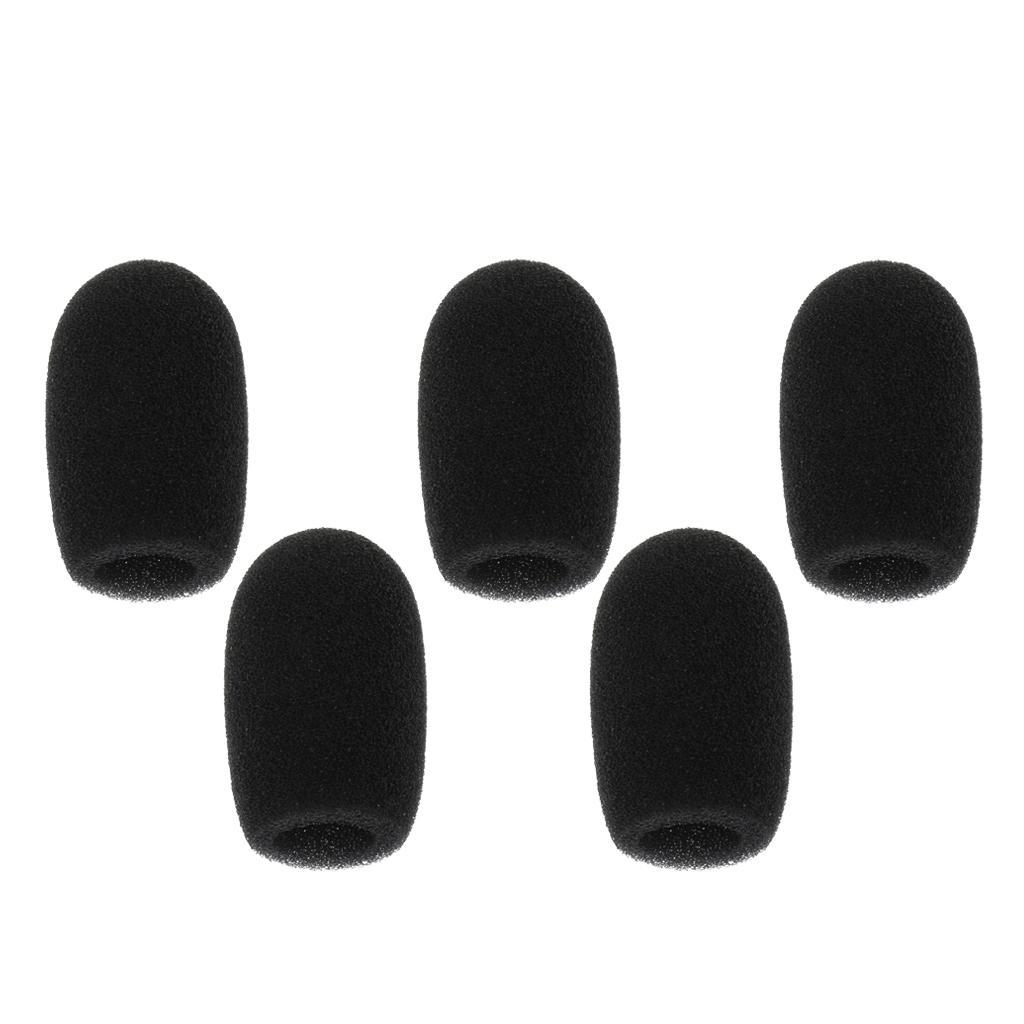 2-4pack 5pcs Microphone Windscreen Foam Cover for Conference Microphone