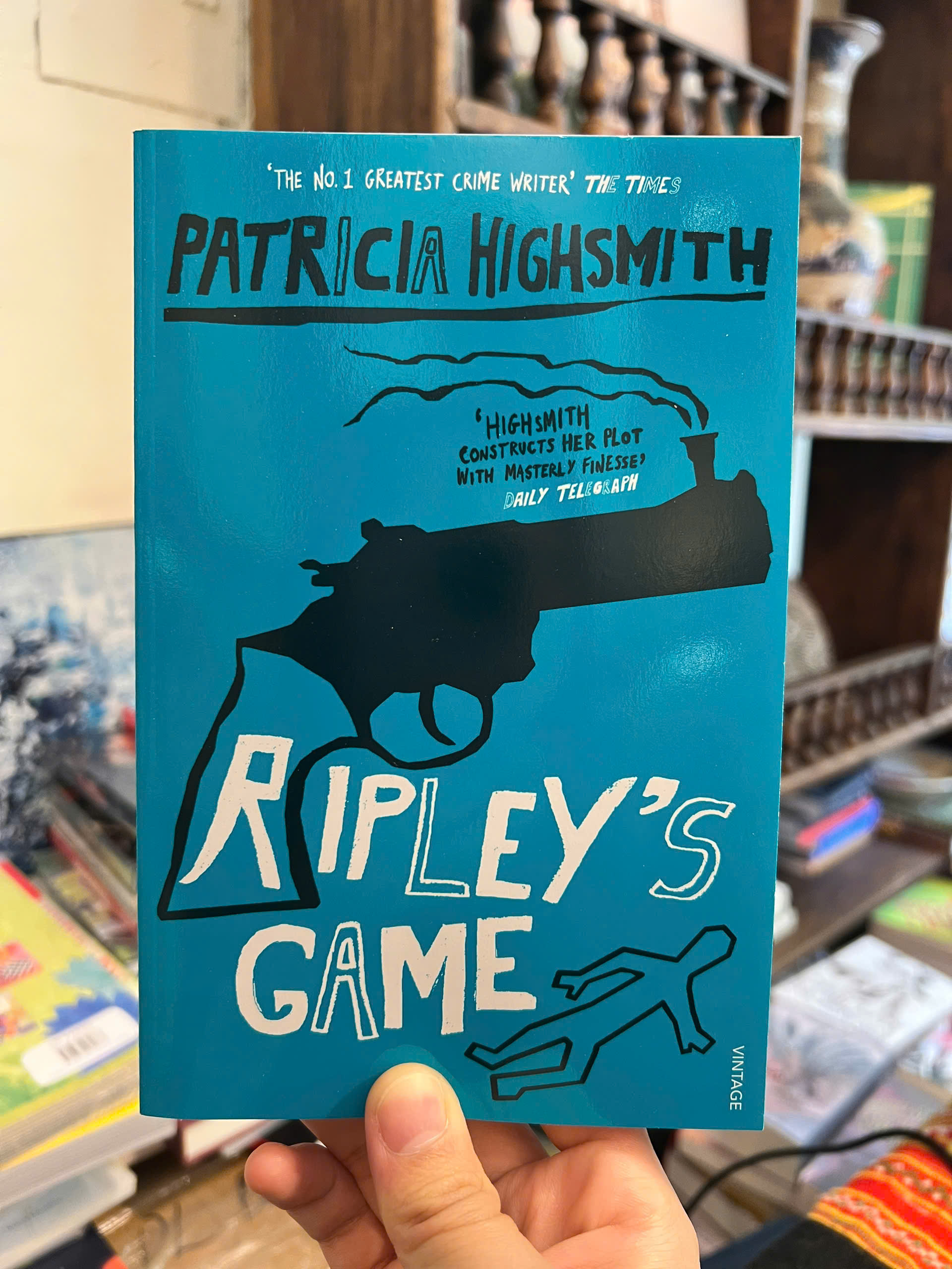 Sách - Ripley's Game by Patricia Highsmith | Crime / Mystery / Thriller / Ngoại văn Nhập khẩu UK