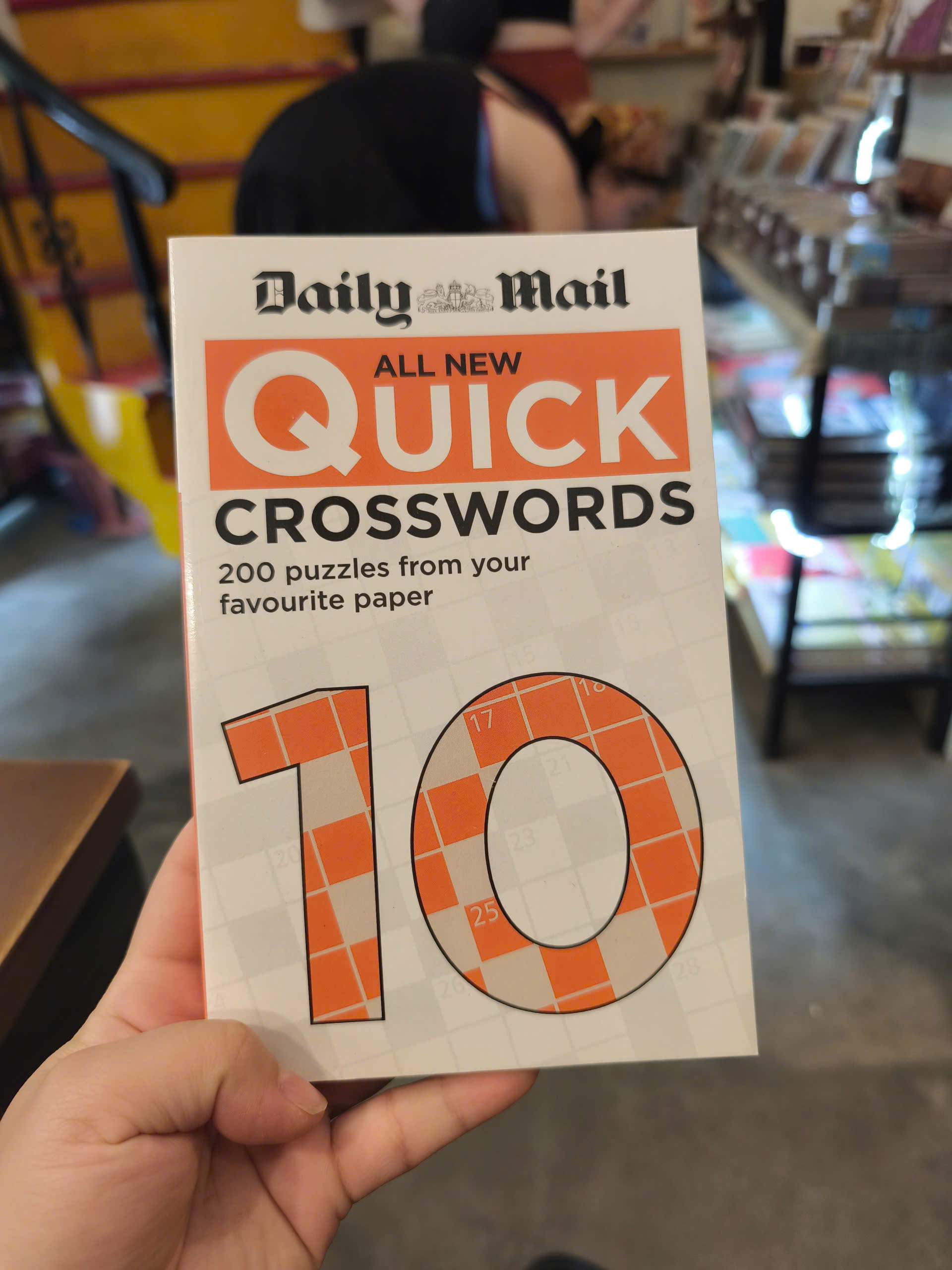 Sách - All New Quick Crosswords 10 | Games / Ngoại văn Nhập khẩu UK / Trò chơi ô chữ giải trí